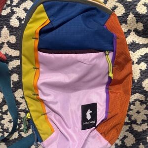 Cotopaxi Colorful Backpack with Blue and Orange new
